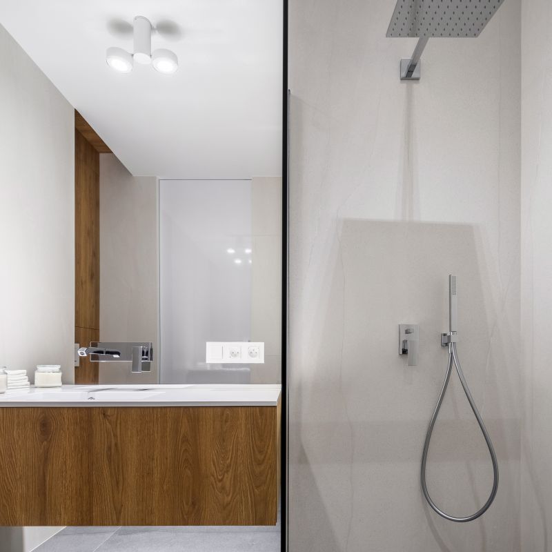 Contemporary Shower Space